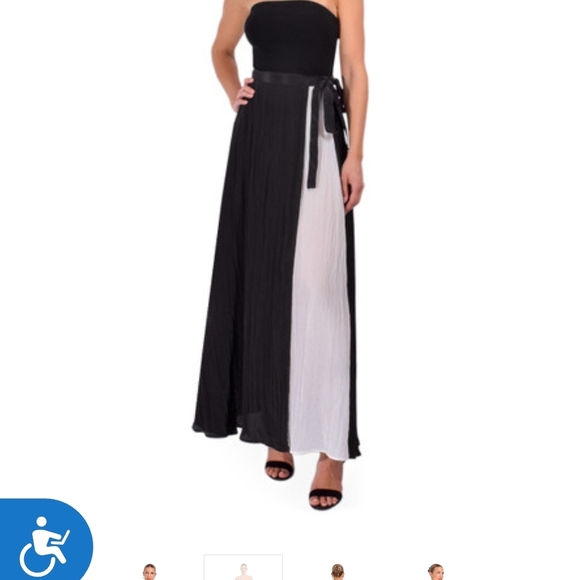 Simkhai Womens Shawn Strapless Bustier   Top Size L Black MSRP $275 - Picture 8 of 9